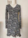 Mini robe manches longues
