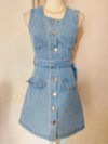 Mini robe en jeans -